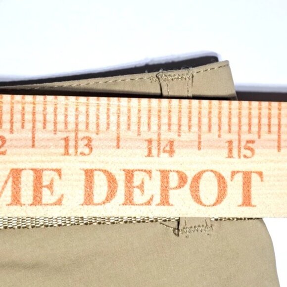 Ecko Unltd Kakhi Cargo Shorts Mens 29/30 Waist Belted Stretch Lightweight pocket - Picture 8 of 11